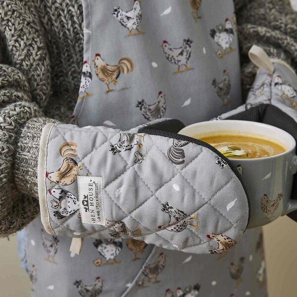 Bavlnené kuchynské rukavice v súprave 2 ks Hen House – Cooksmart ®