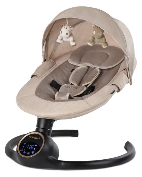 Elektrické hojdacie kreslo Kidwell REVE 2v1 pre bábätká s Bluetooth ovládaním