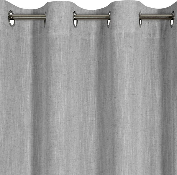 ZÁVES NA KRÚŽKOCH JUDYTA 140X270 CM STRIEBORNÁ