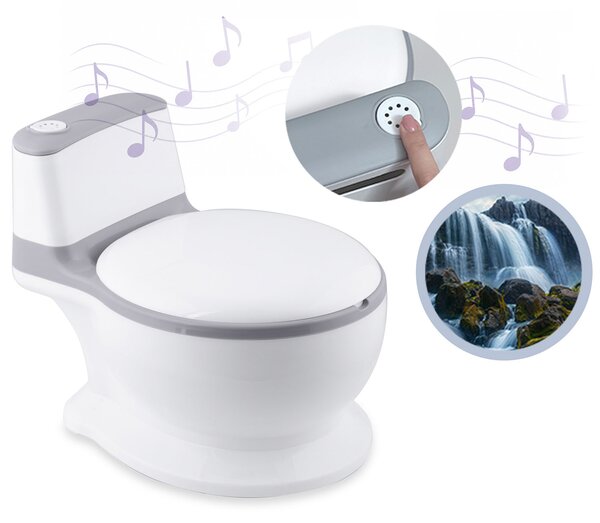 Ricokids Hudobný interaktívny nočník – cestovná toaleta pre deti RK-290