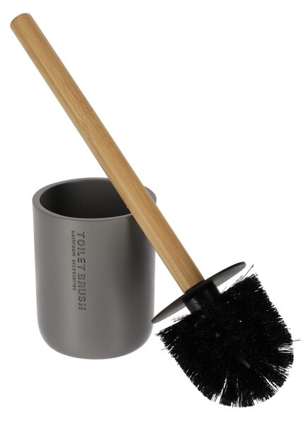 WC kefa Loudis, sivá/s drevenými prvkami