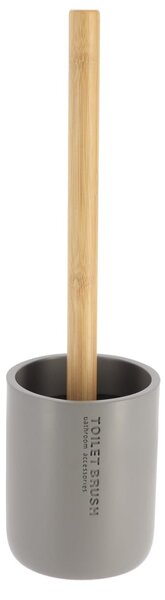WC kefa Loudis, sivá/s drevenými prvkami