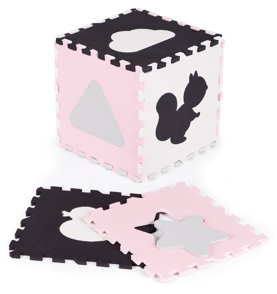 Penová podložka s plotom puzzle suchý bazén 36 kusov ECOTOYS