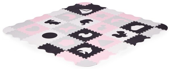 Penová podložka s plotom puzzle suchý bazén 36 kusov ECOTOYS
