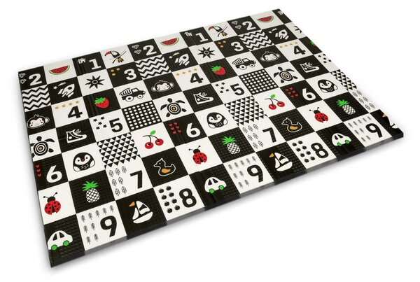 Vzdelávacia skladacia penová podložka 200 x 150 x 1 cm Nukido NK-341
