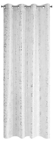 ZÁCLONA NA KRÚŽKOCH FEZA 140X250 CM BIELA BS