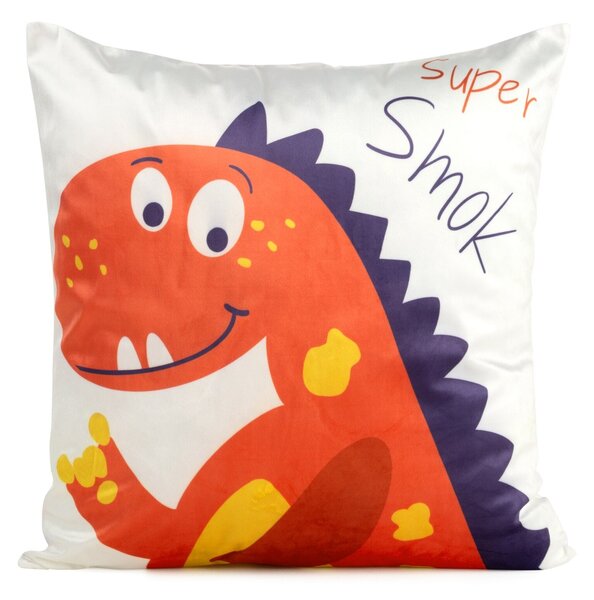 DETSKÁ DEKORAČNÁ OBLIEČKA NA VANKÚŠ KIDS 8A 45X45 CM VZOROVANÁ