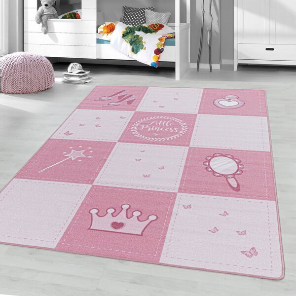 Ayyildiz, Kusový koberec Play 2905 pink, 80x120, ružová, detská izba