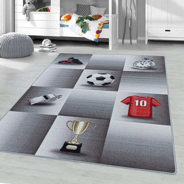 Ayyildiz , Kusový koberec Play 2906 grey, 120x170, šedá, detská izba