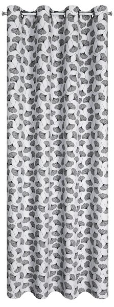 ZATEMŇOVACÍ ZÁVES NA KRÚŽKOCH KEMI 140X250 CM LISTY