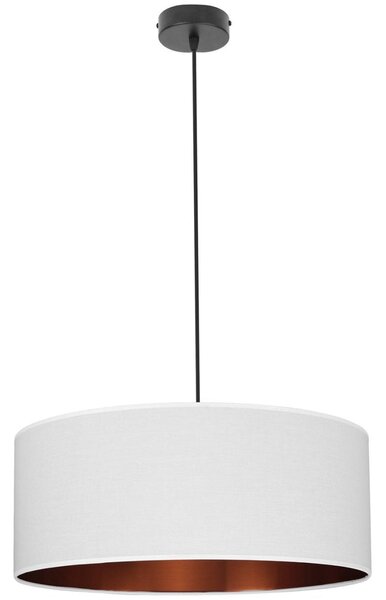 Závesné svietidlo Shade, 1x textilné tienidlo (výber z 2 farieb), (výber z 2 farieb konštrukcie), (fi 50cm), c