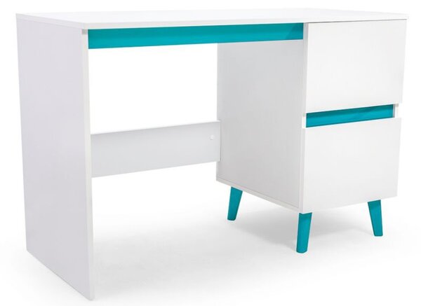 SB Písací stôl Tip 4 Farba: Tyrkysová