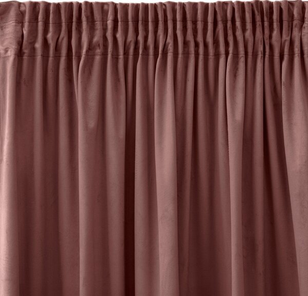ZATEMŇOVACÍ ZÁVES NA PÁSKE PIERRE CARDIN SIBEL 140X270 CM STARORUŽOVÁ
