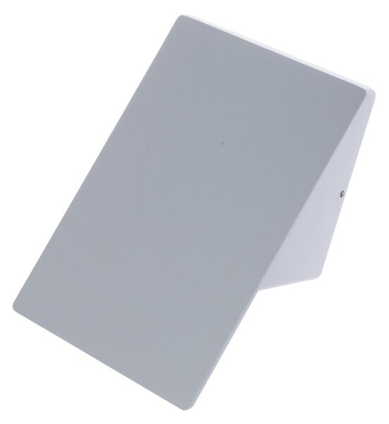 Exteriérové nástenné LED svietidlo Plain, 1x LED 10w, biele