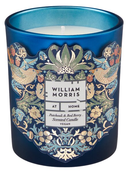 Heathcote & Ivory William Morris Patchouli & Red Berry Vonná sviečka, 180 g