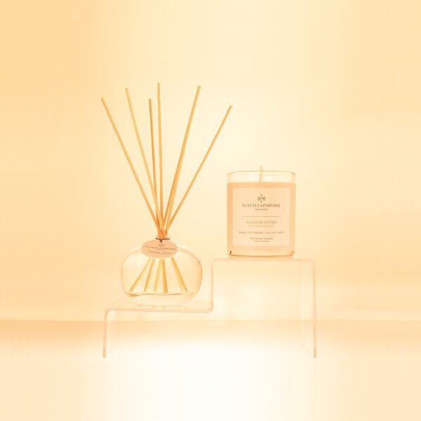 Plantes et Parfums de Provence Fleur de Coton Vonný difuzér, 100 ml