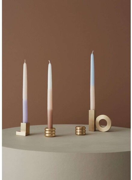 OYOY Living Design - Square Solid Brass Candleholder OYOY Living Design - Lampemesteren