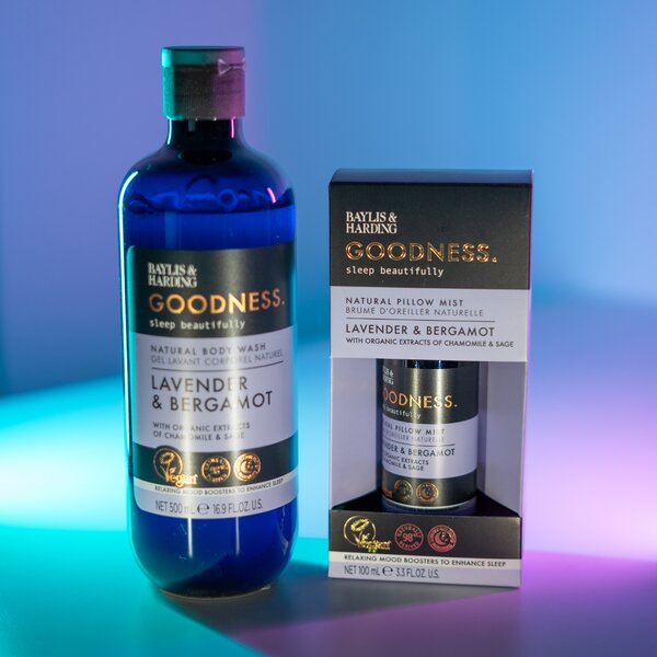 Baylis & Harding Goodness Sleep - Levanduľa & Bergamot Sprej na vankúš, 100 ml