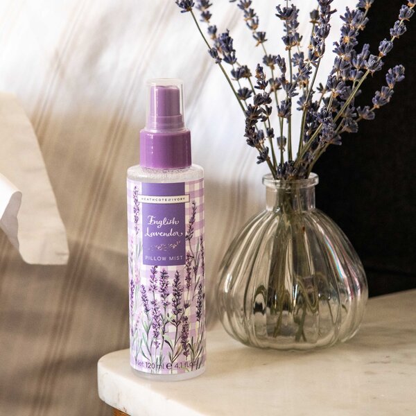 Heathcote & Ivory English Lavender Vonný sprej na vankúš, 120 ml
