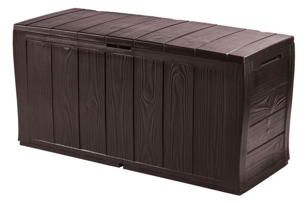 Box Keter® SHERWOOD 270L, hnedá, 117x45x57,5 cm, úložný