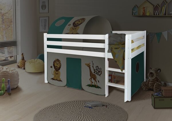 Vyvýšená detská posteľ POLA 90x200