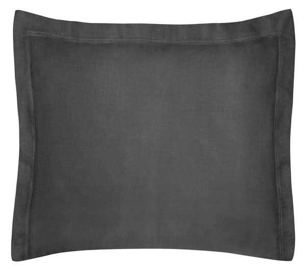 SATÉNOVÁ OBLIEČKA NA VANKÚŠ NOVA COLOUR 50X70 CM ČIERNA