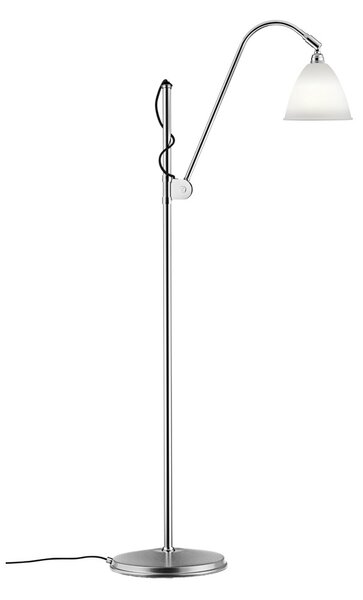 GUBI - Bestlite BL3 Stojaca Lampa ø16 Chrome/Porcelain - Lampemesteren