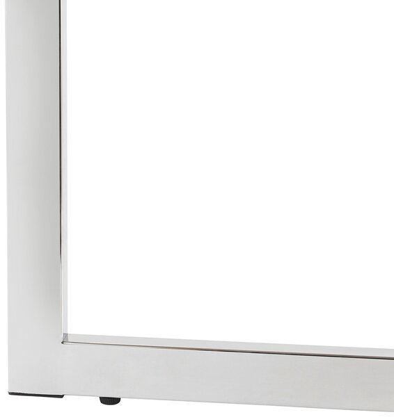 KONFERENČNÝ STOLÍK, farba duba, farba ušľachtilej ocele, drevo, kov, kompozitné drevo, 120/44/60 cm Livetastic - Stolíky do obývačky, Online Only