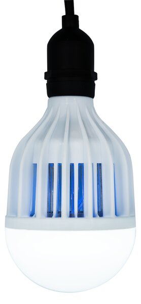 LED žiarovka likvidujúca hmyz E27 studená 6500k 8w 800 lm