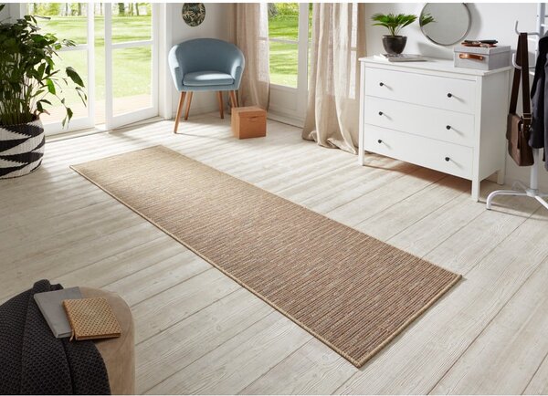 Hnedý behúň BT Carpet Nature, 80 x 150 cm