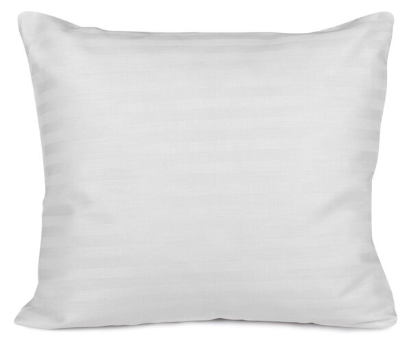 SATÉNOVÁ OBLIEČKA NA VANKÚŠ CIZGILI 50X60 CM EXCLUSIVE BIELA