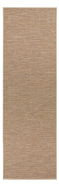 Hnedý behúň BT Carpet Nature, 80 x 250 cm
