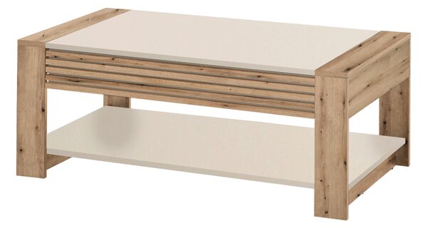 KONFERENČNÝ STOLÍK, farba duba, kašmírová, kompozitné drevo, 108/42/60 cm MID.YOU - Stolíky do obývačky, Online Only