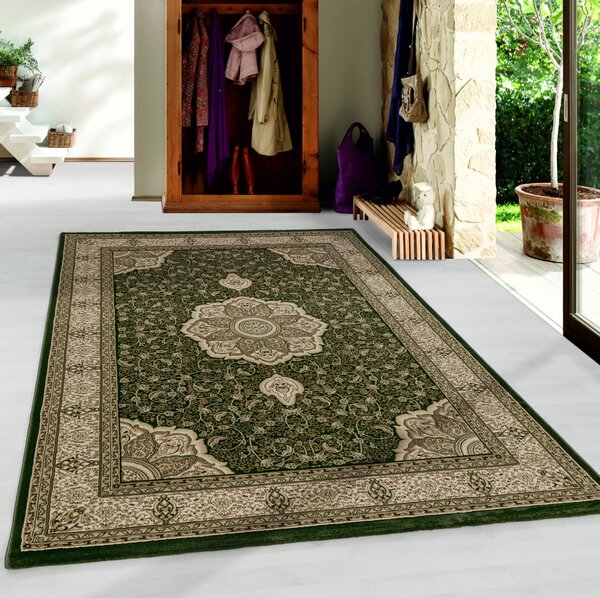 Ayyildiz , Kusový koberec Kashmir 2601 green, 80x150, zelená, obývacia izba
