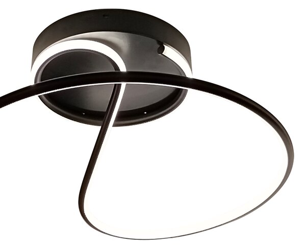 Stropné LED svietidlo Delta, 1x LED 30w, 4000k, b