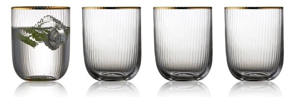 Súprava 4 pohárov Lyngby Glas Palermo, 350 ml