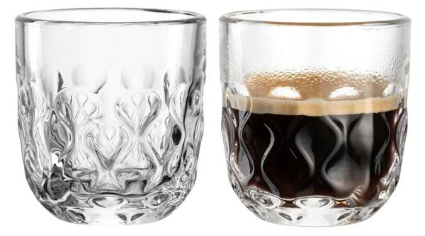 Leonardo poháre na espresso Gocce 60 ml 2 ks