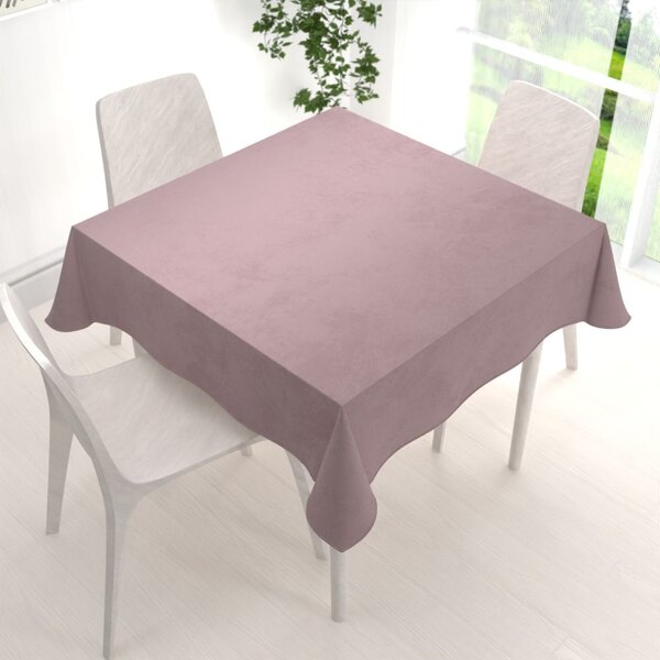 Biante Zamatový štvorcový obrus Velvet Prémium SVP-002 Staroružový 40x40 cm