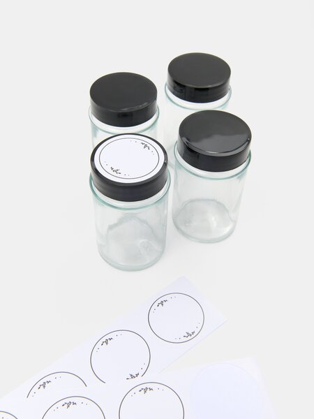 Sinsay - Nádoby na koreniny 4 pack - clear