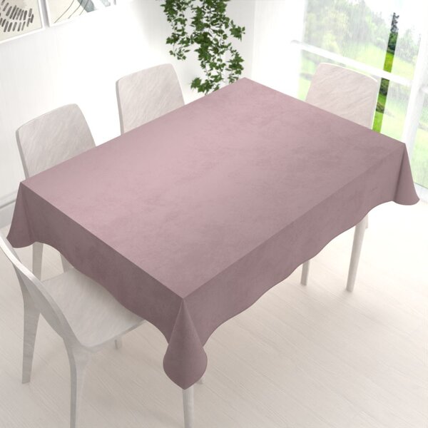 Biante Zamatový obdĺžnikový obrus Velvet Premium SVP-002 Staroružový 50x100 cm