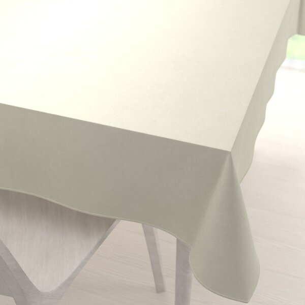 Biante Zamatový obdĺžnikový obrus Velvet Premium SVP-003 Smotanový 50x100 cm