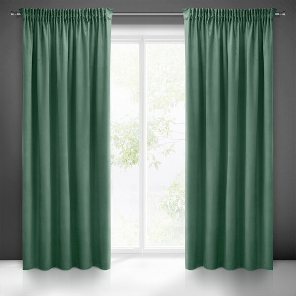ZATEMŇOVACÍ ZÁVES NA PÁSKE PIERRE CARDIN SIBEL 140X270 CM TMAVOMÄTOVÁ