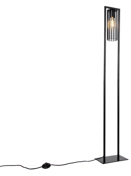 Inteligentná moderná stojaca lampa čierna vrátane WiFi ST64 - Balenco Wazo