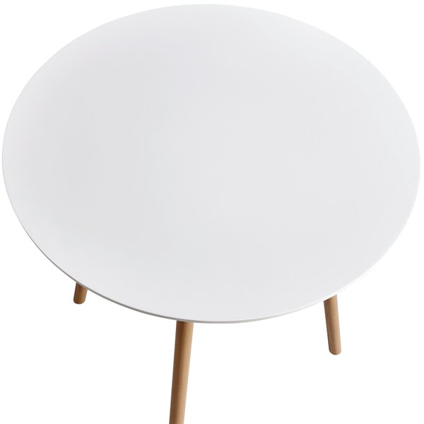 JEDÁLENSKÝ STÔL, biela, farba duba, 70/70/75 cm Carryhome - Stoly