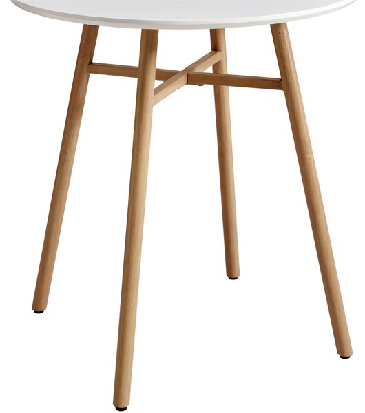JEDÁLENSKÝ STÔL, biela, farba duba, 70/70/75 cm Carryhome - Stoly