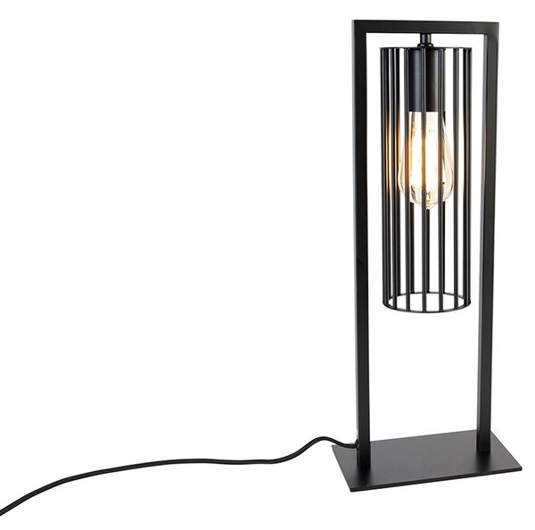 Inteligentná moderná stolná lampa čierna vrátane Wifi ST64 - Balenco Wazo