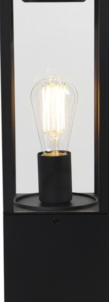 Inteligentná vonkajšia stojaca lampa čierna 80 cm vrátane Wifi ST64 - Charlois