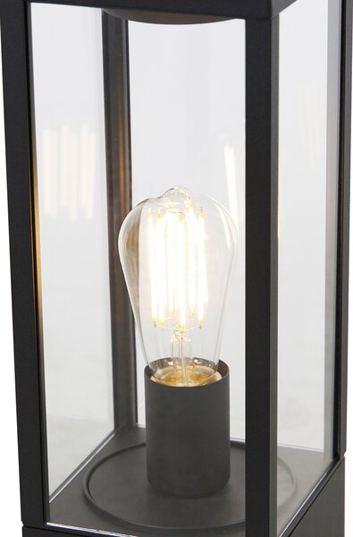 Inteligentná vonkajšia stojaca lampa čierna 40 cm vrátane WiFi ST64 - Charlois
