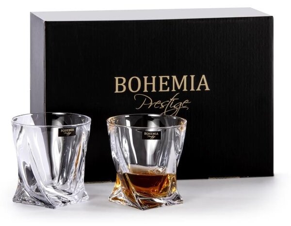 BOHEMIA PRESTIGE QUADRO PREMIUM POHÁR 340 ML SADA 6 KS BX