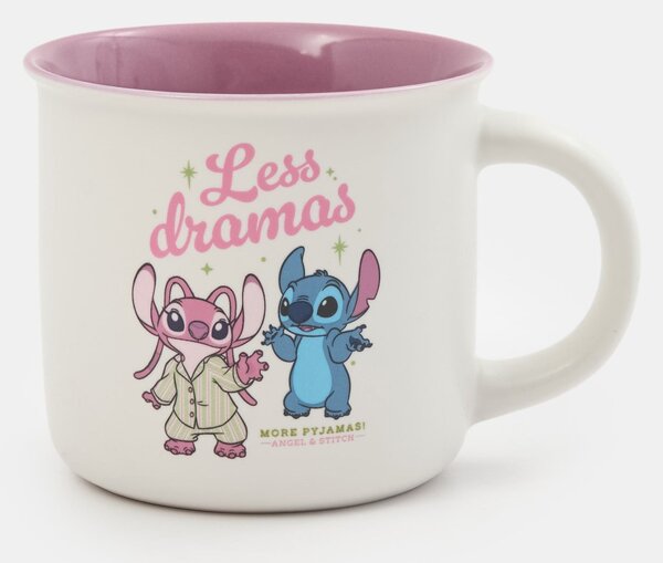 Sinsay - Keramický hrnček s potlačou Lilo & Stitch - viacfarebná